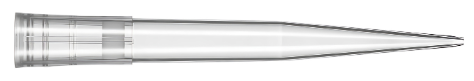 1000µL Standard Low Retention Pipette Tips: 78mm - Sterile