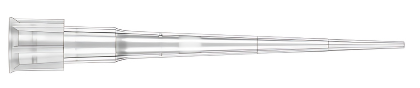 10µL Extra Long, Thin & Sharp, Low Retention Pipette Tips: 46mm - Sterile