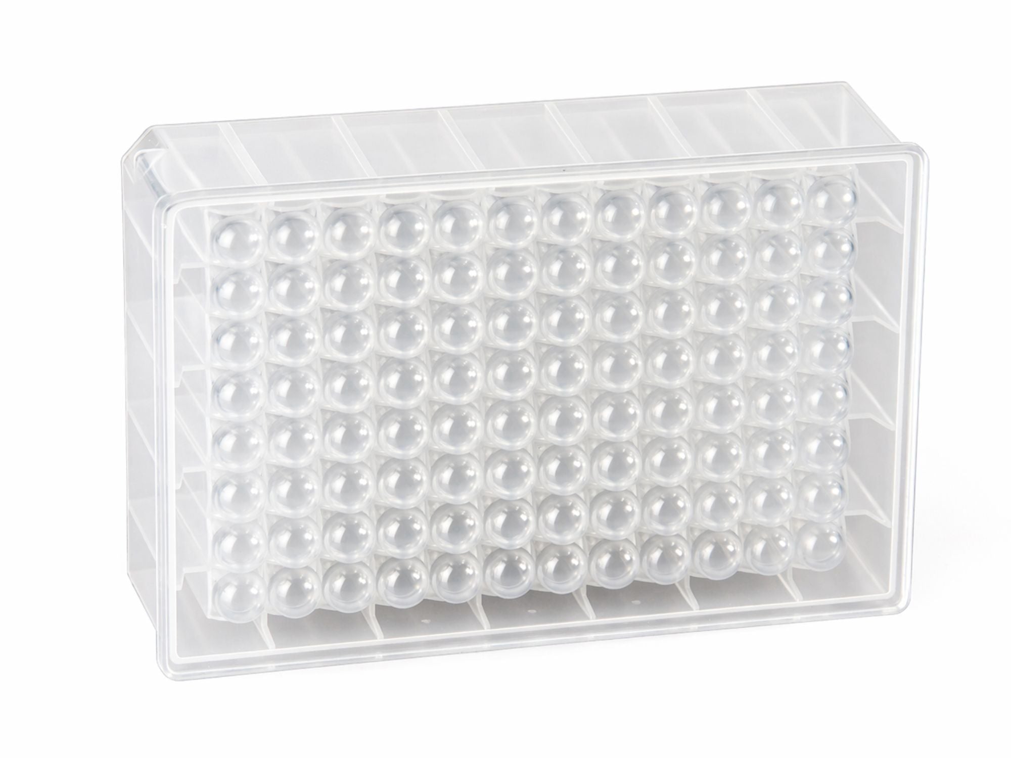 2.2 mL 96-Well Deep Well Plate, Square Well, V-Bottom, PP, Sterile