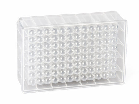 2.2 mL 96-Well Deep Well Plate, Square Well, V-Bottom, PP, Sterile