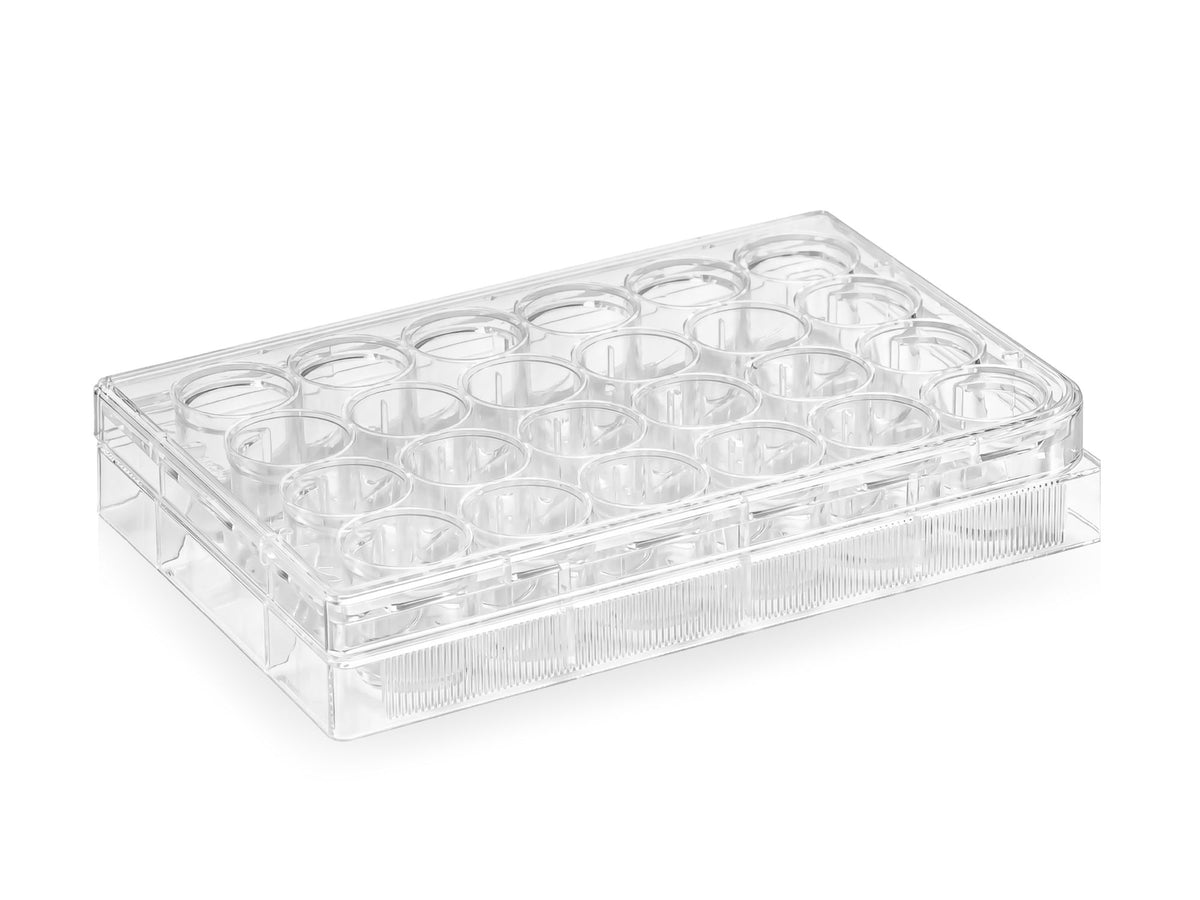 24-Well TC-Treated Culture Plate, Flat Bottom, PS, Sterile