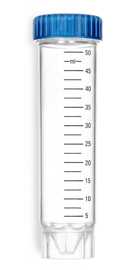 50 mL Self-Standing Centrifuge Tube, Rack Format, PP, Sterile