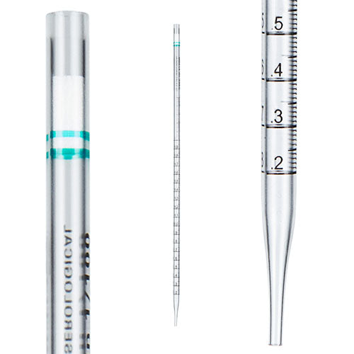 2 mL Serological Pipette (Green Ring) | Sterile & Accurate