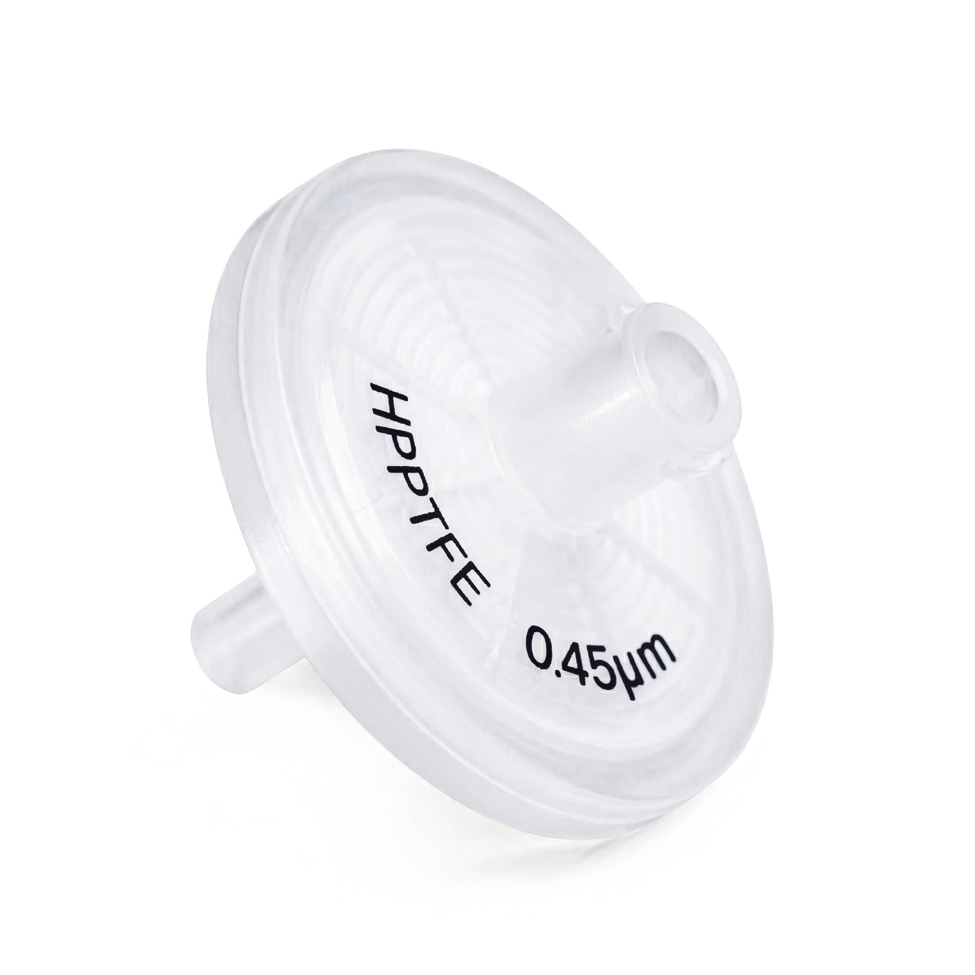 Clarity syringe filter, 25 mm, back view
