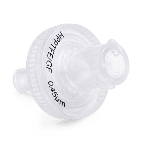 13 mm ClarityX2 Hydrophilic PTFE Syringe Filter, 0.45 µm, Glass Pre-Filter