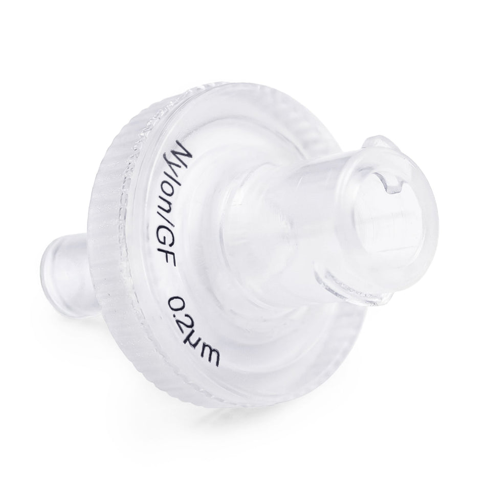 13 mm ClarityX2 Nylon Syringe Filters with Glass Fiber Pre-Filter